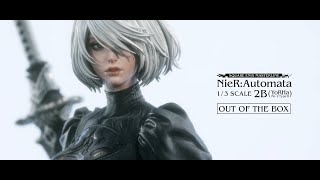 【組立動画】SQUARE ENIX MASTERLINE NieRAutomata 13Scale 2B [upl. by Nedloh]