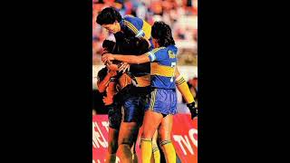 Gol de GracianiBoca 2 San Lorenzo 1 Liguilla 86Relato Pache Andrade [upl. by Gauldin]