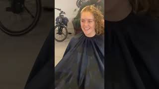 Best Haircuts ✂  curly girl buzzcut [upl. by Jaquenette]