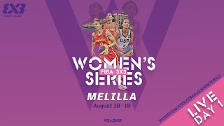 RELIVE  FIBA 3x3 Womens Series Melilla Stop 2023  Day 1  3x3 Basketball [upl. by Hannie876]