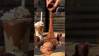 Paris Dessert 😲🤤❤️mostpopular viral shorts2023 youtubeshorts mostviewed dessert paris [upl. by Llennehc]