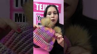 Busca el video en mi canal  Como tejer el gorro N° 62 a crochet en medio punto acanalado crochet [upl. by Oflunra]