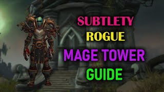 Subtlety Rogue  Mage Tower  Guide  Voice  Dragonflight Season 4 1027 [upl. by Ynttirb]