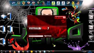 Instalando Virtual DJ Com Crack  54 Skins HD [upl. by Nawor]