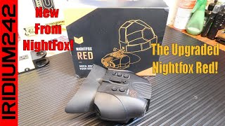 New from Nightfox The Red Night Vision Goggles [upl. by Suiddaht344]