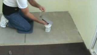 How to install carpet glue adhesive [upl. by Merc]