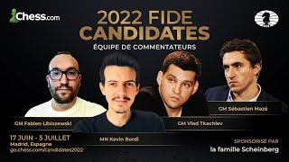 On suit Alireza Firouzja aux Candidats  Ronde 4 [upl. by Laeira]