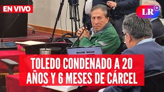 Alejandro TOLEDO reacciones tras CONDENA por caso INTEROCEÁNICA SUR  EnVivoLR [upl. by Eimia]