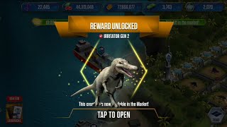 IRRITATOR GEN 2 UNLOCKED  Jurassic World The Game EP501 [upl. by Publia280]