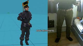 Kinect 360 Full body Test Kinect to vr VRC [upl. by Steiner779]