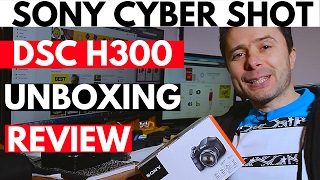 Sony Cyber Shot DSC H300 Unboxing for Cheap Camera Challenge [upl. by Parshall634]