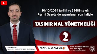 Taşınır Mal Yönetmeliği 2 [upl. by Ylekalb]