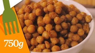 Recette de Pois chiches grillés  750g [upl. by Bluh]