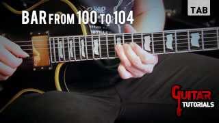 Walk With Me In Hell Lamb of God  Solo Tutorial by Alessandro Tuvo [upl. by Naej]