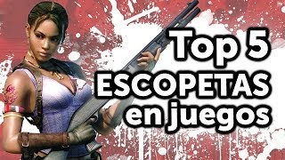 Top 5  Escopetas en juegos [upl. by Dduj712]