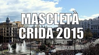 MASCLETÀ CRIDA 2015  Pirotècnia Martí [upl. by Ileane369]