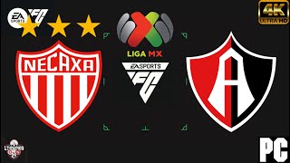 NECAXA VS ATLAS  LIGA MX FC 24 [upl. by Arevle]