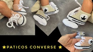 Patucos tipo Converse [upl. by Placia]