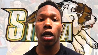 Hardwood Edition Siena Basketball Commit Khalil Richard Interview [upl. by Adolphus]