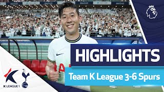 Son scores two in Korea as Spurs win CRAZY preseason opener  HIGHLIGHTS  Team K League 36 Spurs [upl. by Bernard]