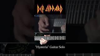 Hysteria Solo  Def Leppard [upl. by Atcele604]