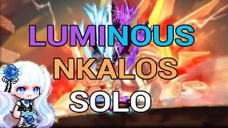 Maplestory KRONOS 251m CP Luminous Normal Kalos Solo 2352 [upl. by Elokcin648]