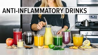 8 ANTIINFLAMMATORY DRINKS  to enjoy for health amp wellness [upl. by Susy887]