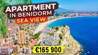 Modern Apartment in Benidorm Spain  Sea View  For Sale Alegria Real Estate [upl. by Akemit]