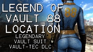 Fallout 4  Legend of Vault 88  Legendary Vault Suit Location VaultTec DLC [upl. by Uhthna]