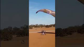 Paramotor Crash  that time I rolled my light trikequad [upl. by Llerot]