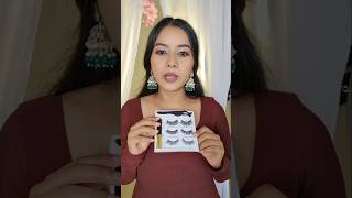 Here is Simple Tips to wear Lashes 😱✨️yo beauty makeup [upl. by Suvart]