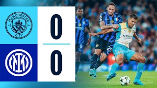 HIGHLIGHTS Man City 00 Internazionale  City begin new Champions League with Inter stalemate [upl. by Attesor]