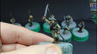 Perry Miniatures 28mm Painted Confederate Infantry [upl. by Nora309]