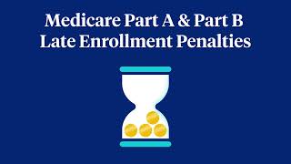 Late Penalty for Medicare Part B amp Medicare Part A [upl. by Ettenawtna]