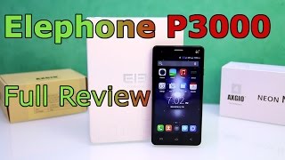 Elephone P3000 Review  4G LTE Phone  140 China Phone with Fingerprint Scanner  HD [upl. by Eilegna]