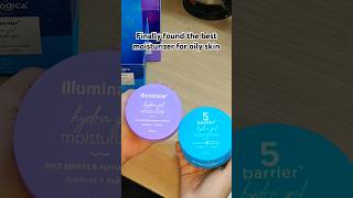 Best moisturizer for oily acne prone skin skincare acne oilyskin moisturizer youtubeshorts [upl. by Yllak]