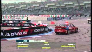 Roberto Di Giuseppe drift  Motor Show 2011  Alfa 155 GTA [upl. by Chadwick]