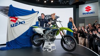 2025 NEW SUZUKI RMZ450 FINALLY INTRODUCED [upl. by Ellebasi509]