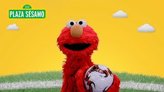 Plaza Sésamo Elmo Bel Comegalletas y Archibaldo se preparan para alentar [upl. by Kohsa]