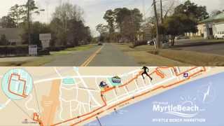 Official MyrtleBeachcom Myrtle Beach Marathon Course [upl. by Marthena]