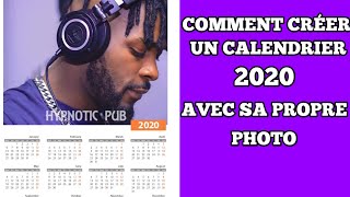 Comment créer un calendrier avec sa photo [upl. by Ev]