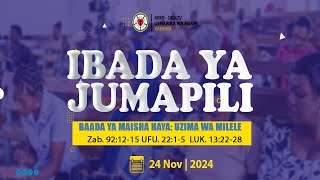 MWENDELEZO IBADA YA JUMAPILI TAREHE 24112024 [upl. by Nnanaej]