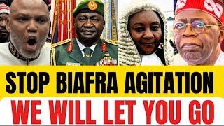 Stop Biafra Agitation We Will Let You Go  Nigeria Government Tells Nnamdi Kanu [upl. by Kokoruda161]