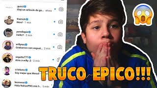 TRUCO HACER que TODOS los FAMOSOS te CONTESTEN SIN APLICACIONES FÁCIL Y RÁPIDO INSTAGRAM 2019 [upl. by Presley]