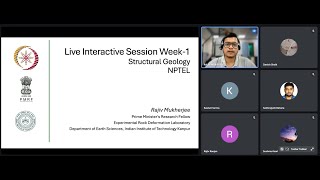 NPTEL Structural Geology Live Session Week 1 [upl. by Amadas]