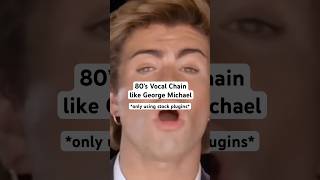 80s vocal chain like George Michael using logic plugins🎙️ vocalchain producer georgemichael [upl. by Ordep]