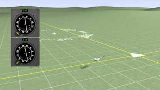 Aviation Animation  Using VORs for VOR Navigation [upl. by Aronson]