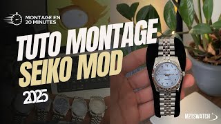 TUTO monter une SEIKO MOD en 20 MINUTES [upl. by Yanaton]