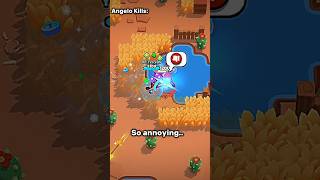 Killing angelos is fun 🗣️  1000🏆 brawlstars brawlstarsshorts brawlstarsmemes brawllore [upl. by Lance311]