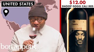 Sommelier Tries 20 Red Wines Under 15  World of Wine  Bon Appétit [upl. by Tali]